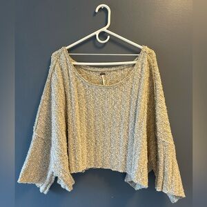 Free People Women’s Textured Knit Sweater